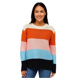 LOFT striped sweater small petite NWOT